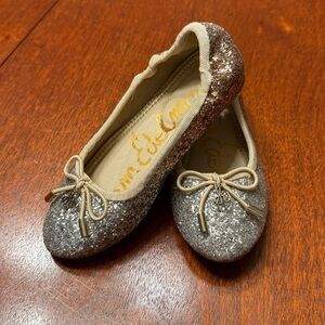 Sam Edelman Felicia Gradient Glitter Ballet Flats Size 11 Little Kids